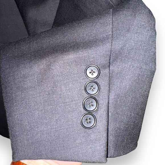 Perlis Charcoal Gray Empire 1917 Wool Sport Coat 42R - Picture 8 of 11